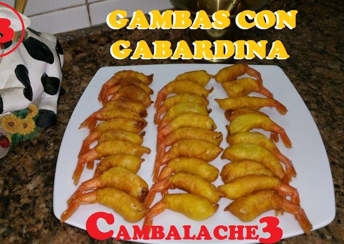 Gambas con gabardina Receta de CAMBALACHE3- Cookpad