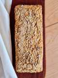 Pan con harina de garbanzos al tomillo 🌱 vegano