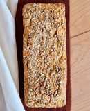 Pan con harina de garbanzos al tomillo 🌱 vegano