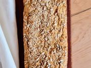 Una foto de pan de garbanzos sin leche