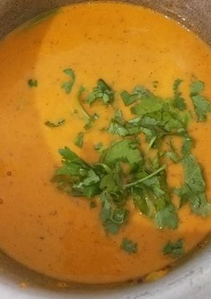 A picture of Magical tomato curry.