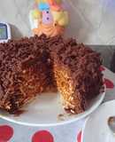Torta Rogel sin horno...parte 1