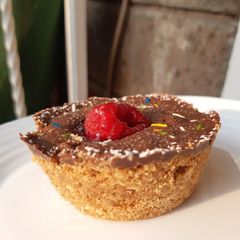 A picture of Chocolate and Raspberry Tart.
