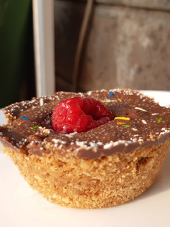 A picture of Chocolate and Raspberry Tart.