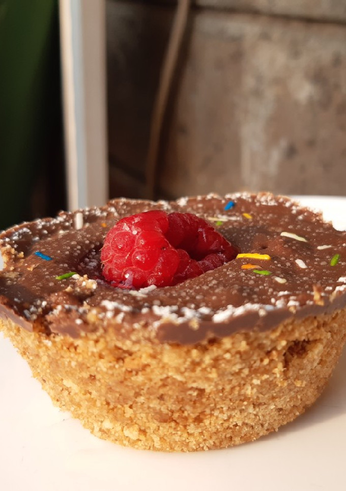 A picture of Chocolate and Raspberry Tart.