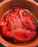 Pimiento rojo entero Airfryer Cosori