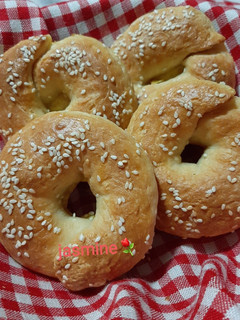 Φωτογραφία της συνταγής Ψωμάκια Bagels 🥯 🍔