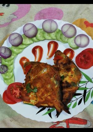 তান্দুরি পমফ্রেট(Tandoori pomfret recipe in bengali) রেসিপির প্রধান ছবি