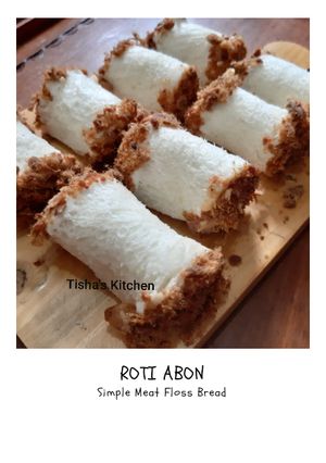 Foto resep 8. Roti Abon (Simple Meat Floss Bread)