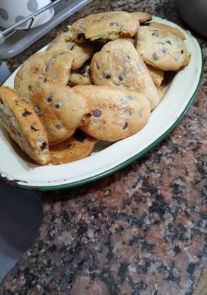 Una foto de Galletas con chips de chocolate 🍪
