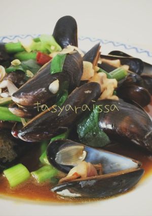 Foto resep Kerang Hijau Buncis Saus Tiram