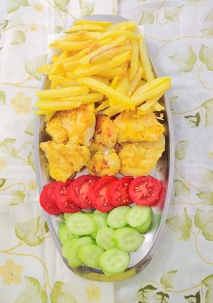 عکسی از دستور مرغ سخاری با طعم خردل