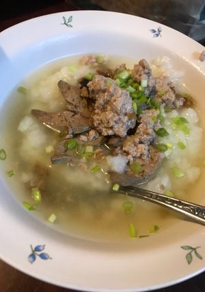 รูปของ โจ๊กแกงจืดสูตรทำเอง by alice