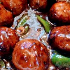 A picture of Red Sauce Manchurian Gravy.