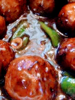 A picture of Red Sauce Manchurian Gravy.