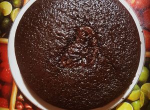 Una foto de Bizcochuelo para torta de chocolate bien húmedo😊🤤🙈