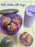 Bolu Kukus Ubi Ungu (No Mixer)
