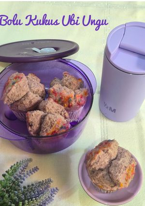Foto resep Bolu Kukus Ubi Ungu (No Mixer)