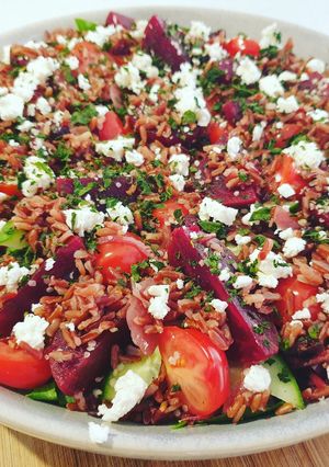 A picture of Red Salad.