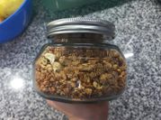 Una foto de soja texturizada desayuno