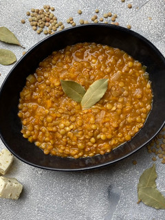 Fakes tis giagias - Omas Linsensuppe Rezepthauptbild