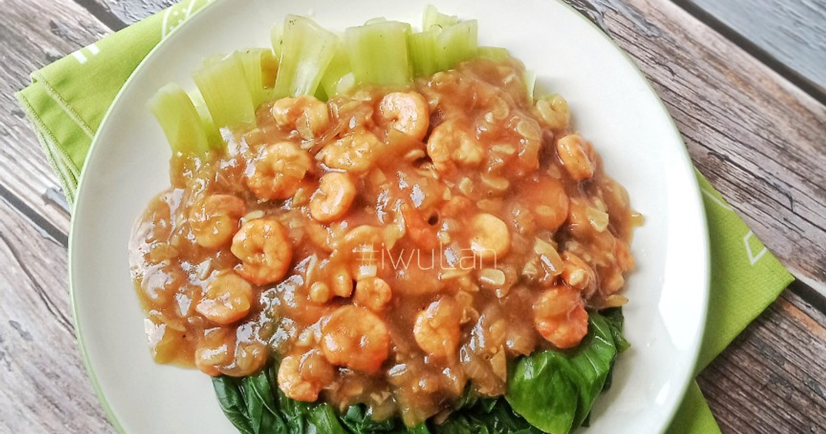 Resep Pokcoy Udang Saus Tiram Favorit Bunda
