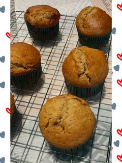 Une photo de Muffins à la confiture de fraise 🍓