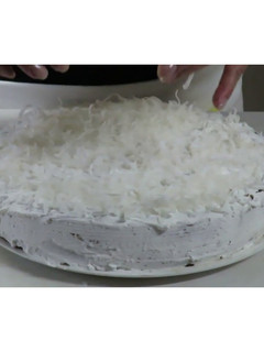Una foto de Pastel de coco