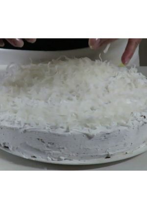 Una foto de Pastel de coco