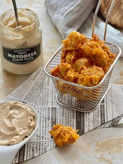 Una foto de Palomitas de pollo en Airfryer