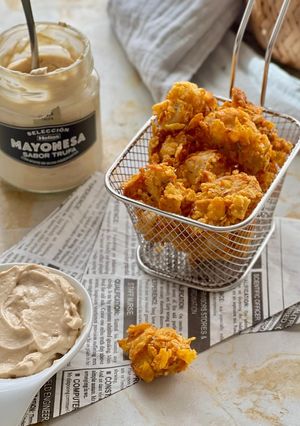 Una foto de Palomitas de pollo en Airfryer