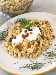 Juhtúrós sztrapacska recept fotója
