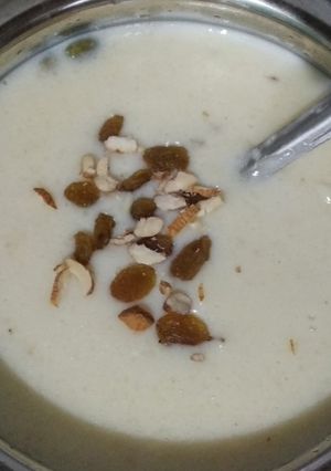 A picture of Kheer (Phirni).