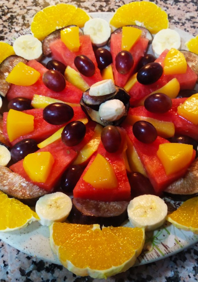 Una foto de Ensalada de fruta