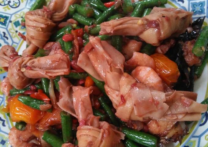 Tumis Tauco Kembang Tahu