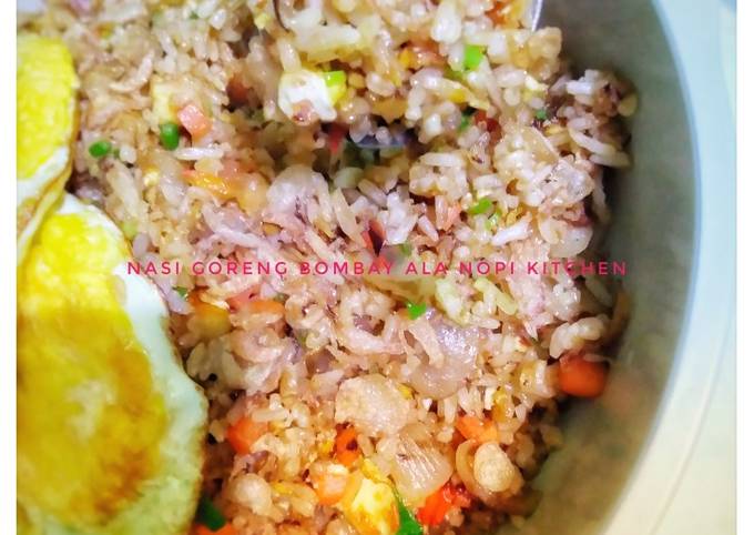 Resep Nasi Goreng Bombay oleh Fatimah Haura's Kitchen - Cookpad