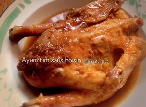 Foto resep Ayam tim saus hoisin, bumbu minimalis