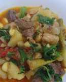 Bifes a la criolla
