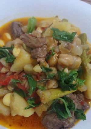 Una foto de Bifes a la criolla