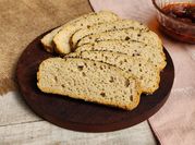 Una foto de pan saludable con psyllium