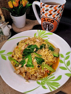 Foto resep Mie Telur Nyemek Ayam