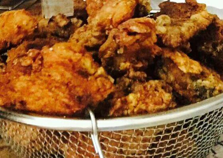 Easiest Way to Make Homemade Fried  Chicken