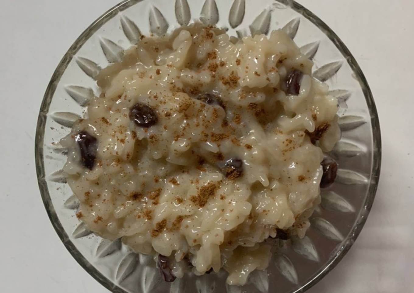 Arroz con leche vegano