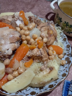 صورة لوصفة رشتة بالدجاج