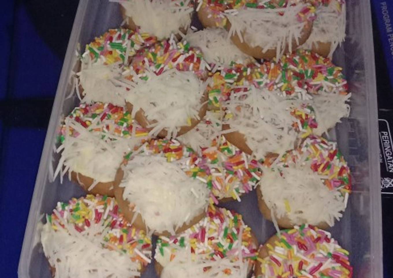 Donat empuk tanpa telur