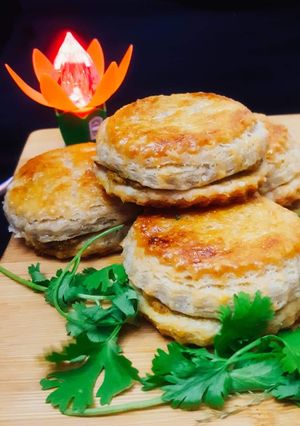 A picture of Desi Chicken Patties.