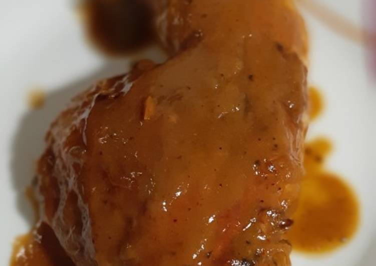 Pollo a la cerveza negra