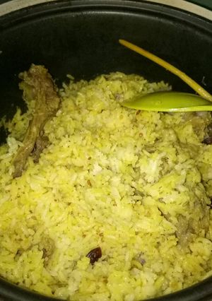 Foto resep 09.Nasi kebuli kambing