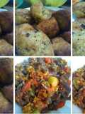 Papas rellenas con carne de res y zanahoria de Eliel