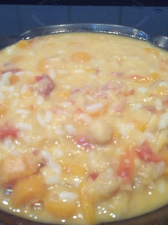 Una foto de Garbanzos con arroz y chorizo en Thermomix